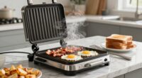 indoor grills simplify breakfast cleanup