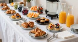 mess free morning refreshments