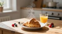 opt for a light breakfast