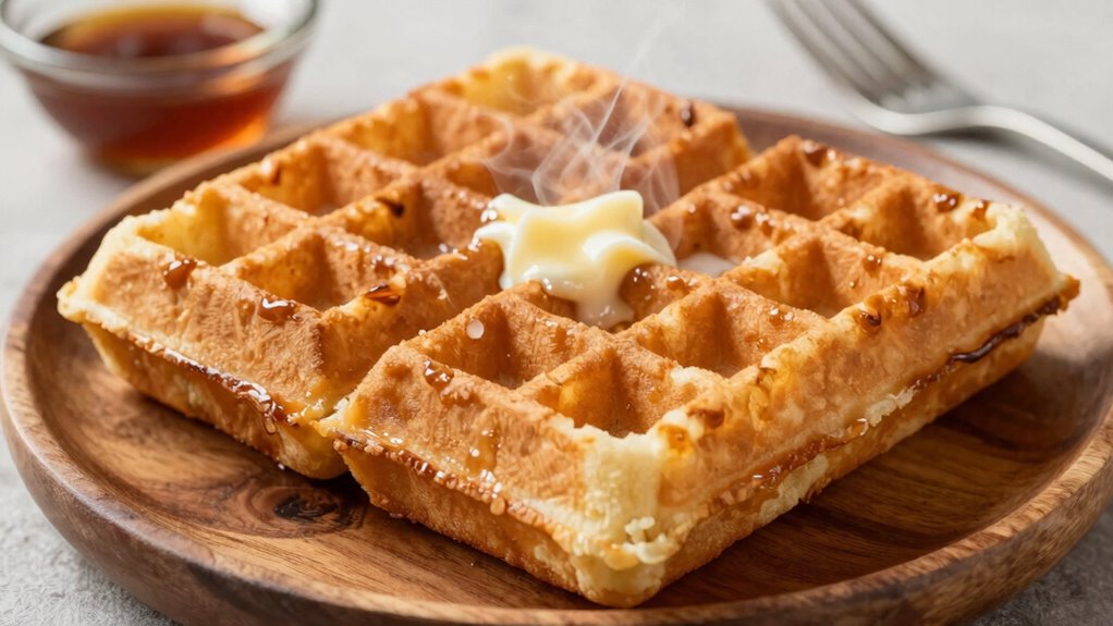 optimal waffle batter consistency