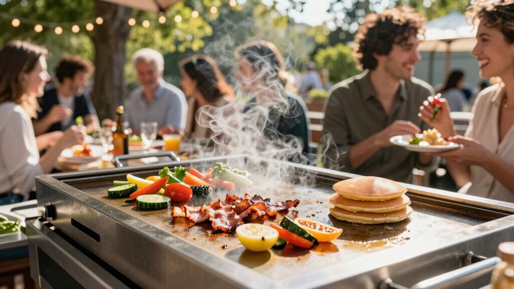 outdoor brunch grilling versatility