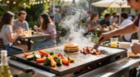 outdoor griddles for brunch