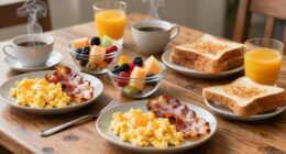 portion planning for breakfast