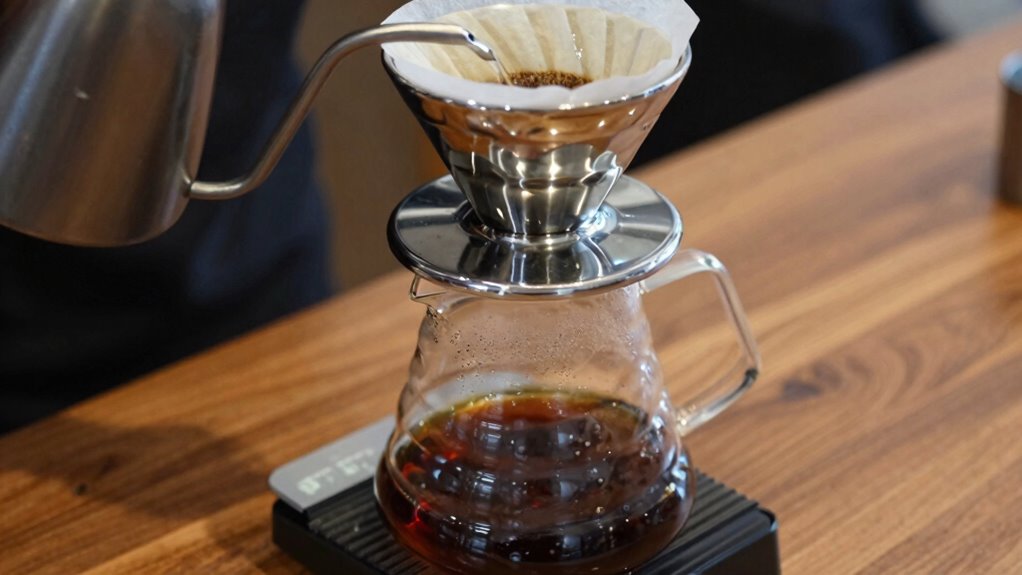 precise brewing with scales