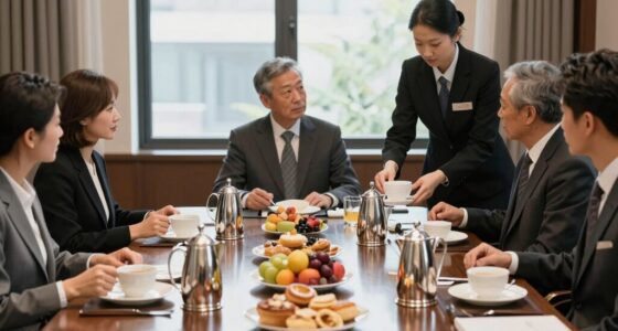 professional breakfast meeting manners
