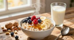 protein rich fiber packed breakfast