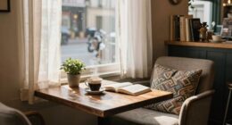 quiet breakfast spots for work