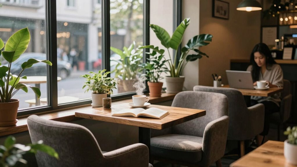 quiet cozy morning spots