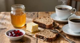 relaxed morning breakfast spreads