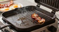 reversible griddles enhance breakfast