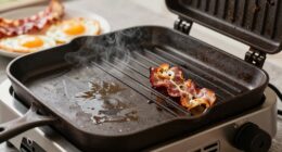 reversible griddles enhance breakfast