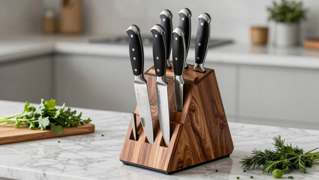 safe organized knife storage