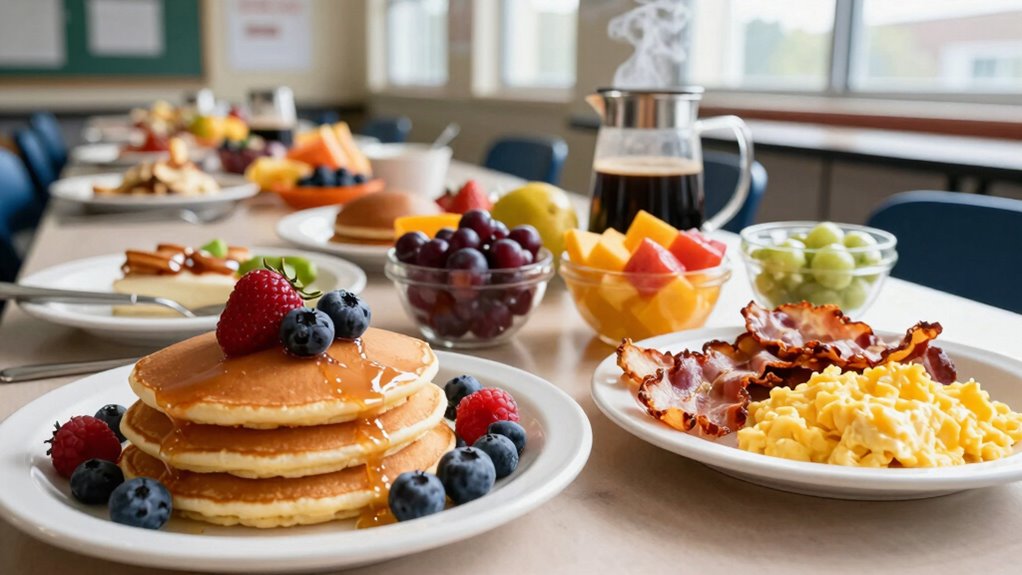 school breakfast catering considerations