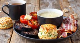 scottish breakfast features haggis
