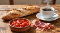 simple hearty spanish breakfast