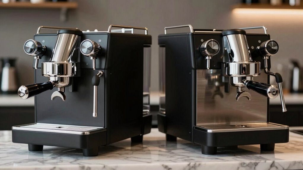 simplified dual boiler espresso