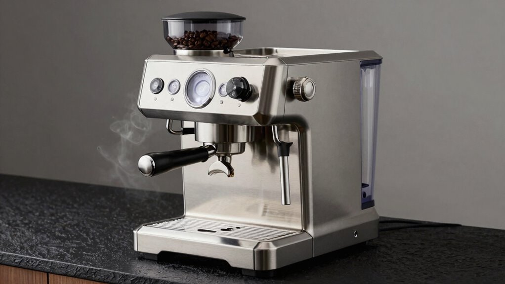 smart built in grinder espresso