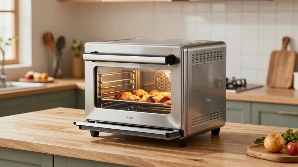 spacious air fryer ovens