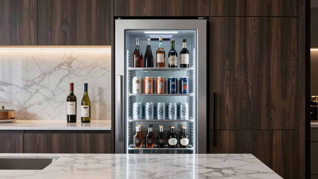 stylish efficient beverage storage