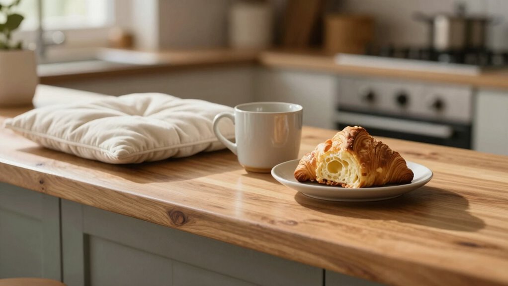 sunlit cozy breakfast nook