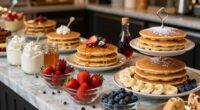 themed pancake bars impress