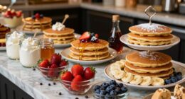 themed pancake bars impress