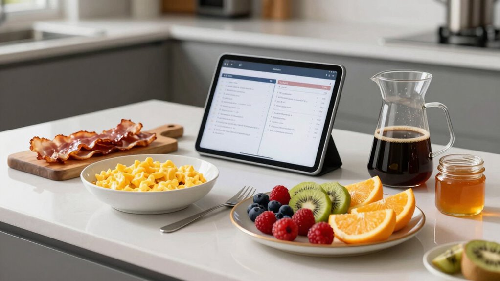 thoughtful remote breakfast planning