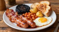 traditional hearty morning meal
