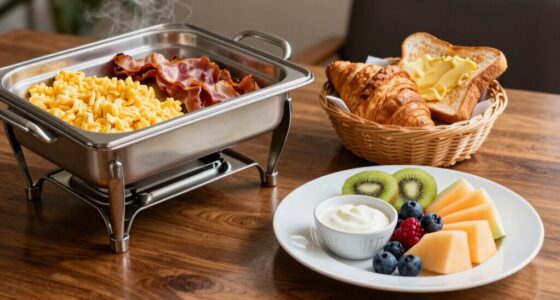 types of breakfast catering