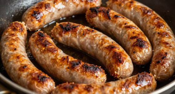 uneven sausage browning tips