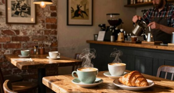 unique local breakfast ambiance
