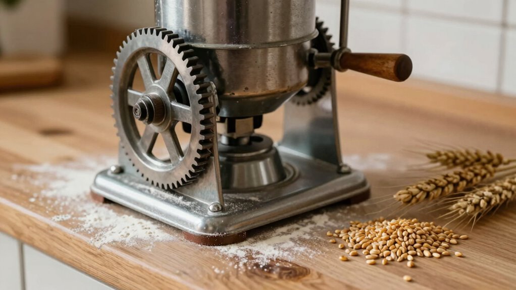 using grain mill attachments