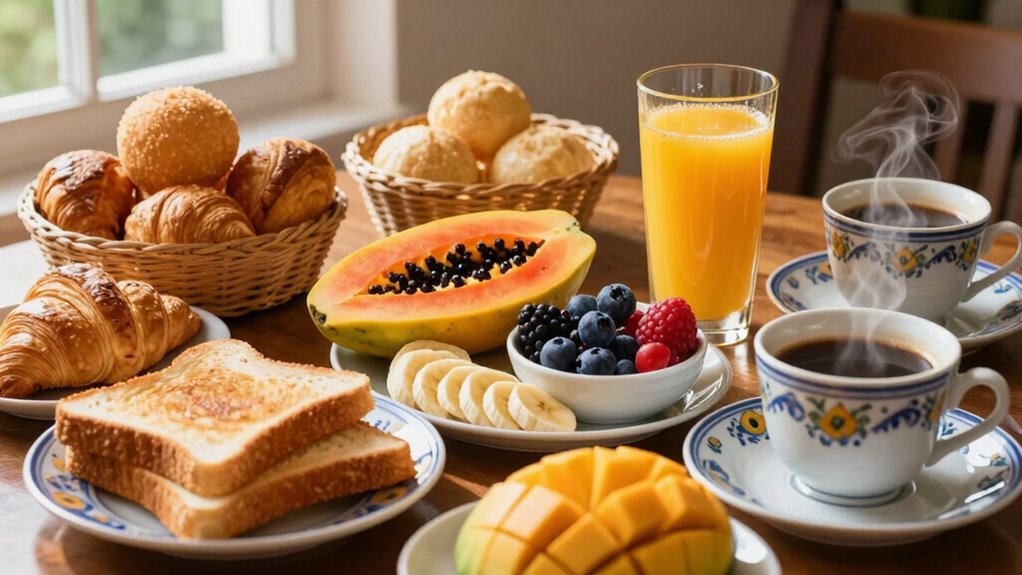 vibrant traditional brazilian mornings