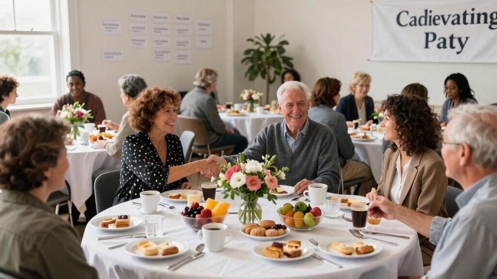 volunteer recruitment and venue planning