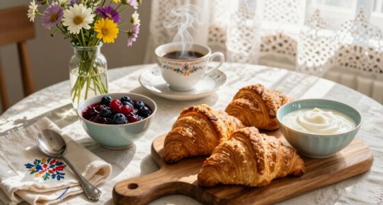 warm breakfast welcoming rituals