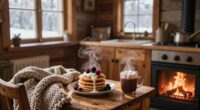 winter cabin breakfast ideas