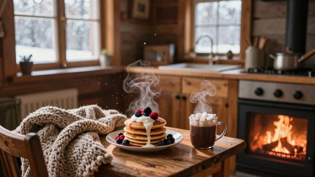 winter cabin breakfast ideas