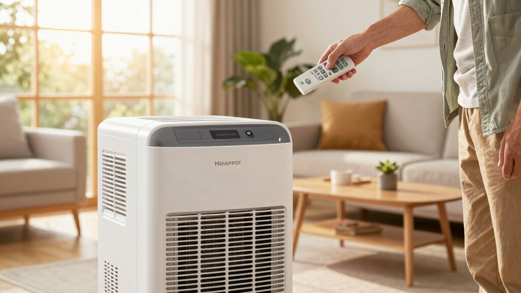 10000-BTU HAUSHOF Portable Air Conditioner w/ Remote Control $180 + Free S&H