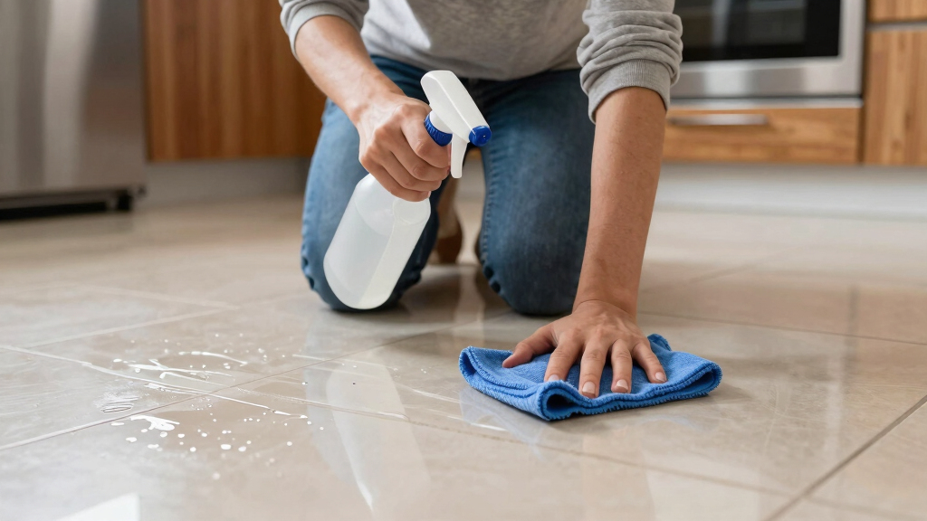 Help! Vinyl floor(?) needs cleaning