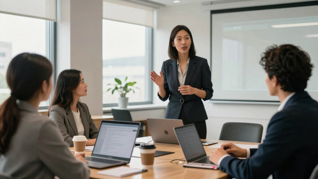 ‘If I notice a woman being interrupted or overlooked, I intentionally bring the word back to her’