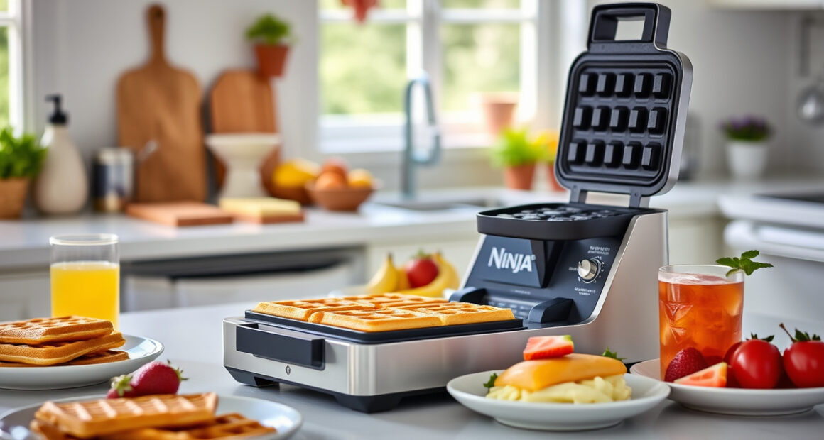 Make Perfect Summer Waffles with the Ninja Belgian Waffle Maker Pro