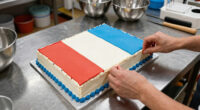 Martha's Giant Flag Cake Served 250 Guests—Here's How to Make It Yourself