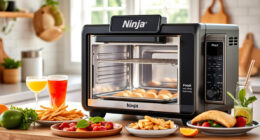 Summer Grilled Veggie Skewers with Ninja Foodi XL Pro Air Oven