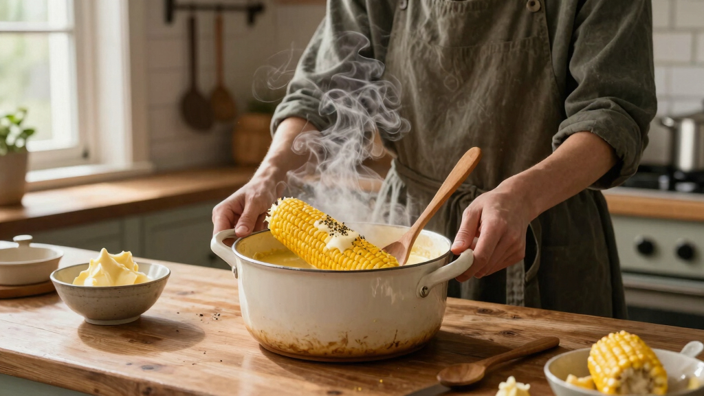 I Can't Stop Making Midwestern "Butter Bath Corn"