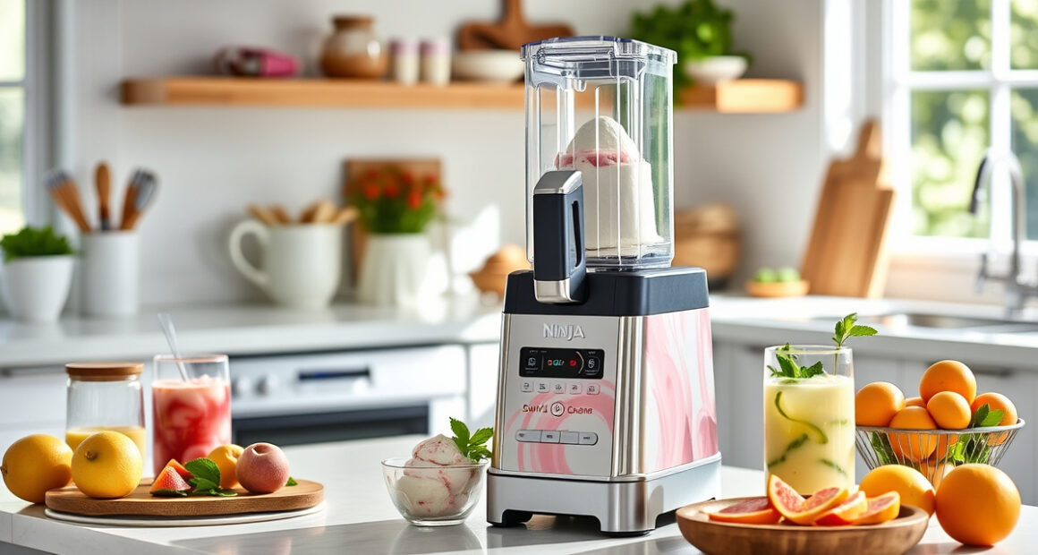 Make Summer Sweet with the Ninja NC701 CREAMi Swirl Ice Cream Maker