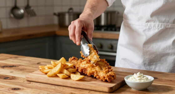 Real Authentic British Fish And Chips 🇬🇧