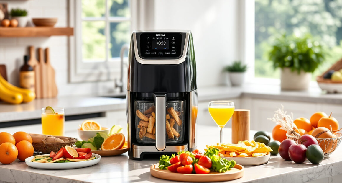 Summer Crispy Veggie Fries with Ninja Foodi DZ401