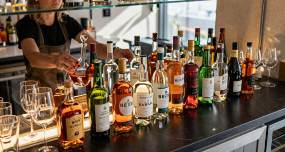 Why Bars Have Mirrors Behind The Liquor (It's More Than Just Appearance)