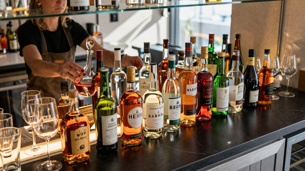 Why Bars Have Mirrors Behind The Liquor (It's More Than Just Appearance)