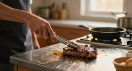 Almost No Skill Required To Cook A Steak